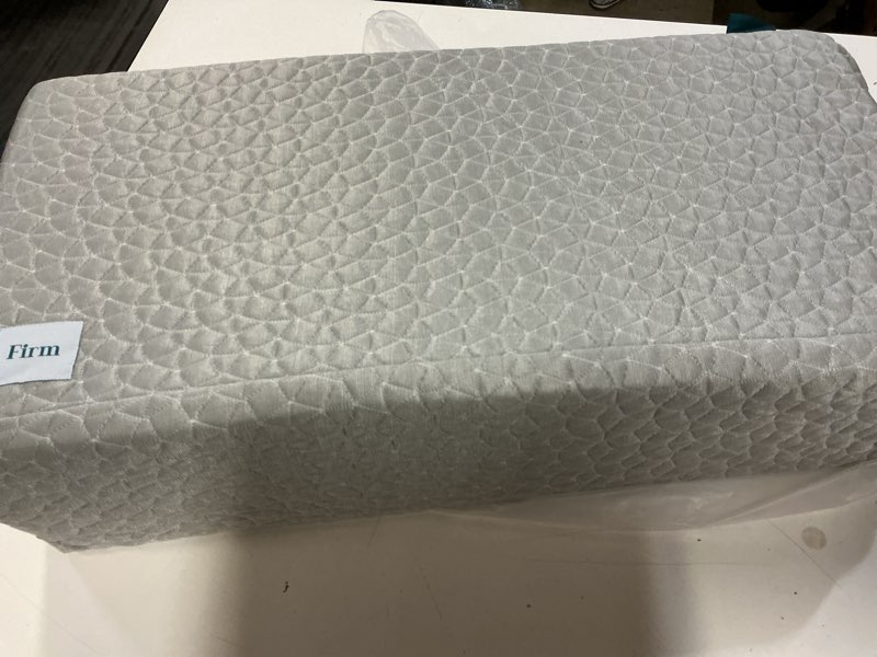 Condition photo showing Good Condition for harborest cooling cube pillow - side sleeper pillow for neck and shoulder pain, memory foam pillow cube pro with adjustable firmness,24"x12"x5", grey grey standard-24"x12"x5"