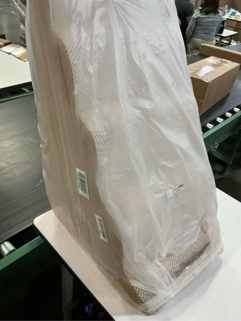 Condition photo showing As Is for Dog Stairs for Small Dog 22.6" H, Curved Pet Step for Puppy, Older Cat, Medium Pet Ramp for High Bed, Ladder with High Density Foam, Durable, 5 Step, 15.7x33x22.6 inch, Beige