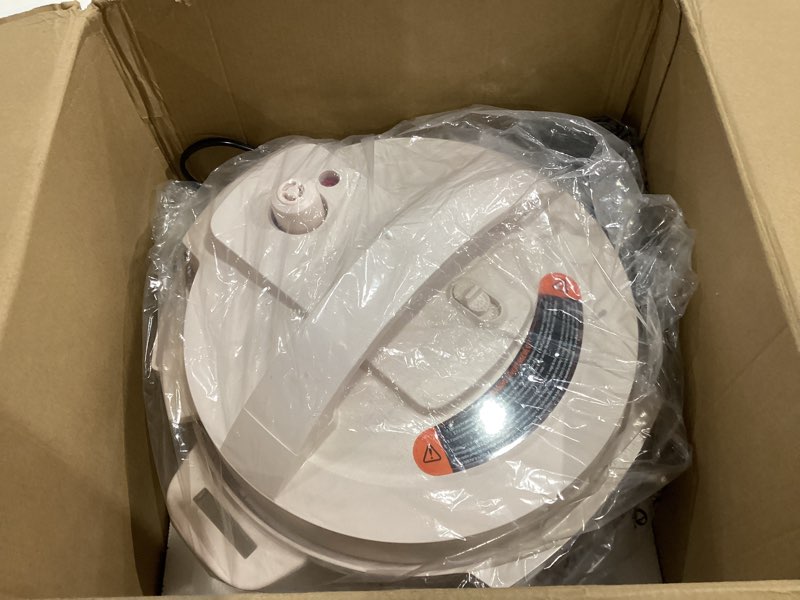 Condition photo showing Good Condition for Instant Pot 4QT RIO Mini 7-in-1 Multi-Cooker, Pressure Cooker, Slow cook, Sauté, Steam, Rice Maker, Yogurt, & Warmer, Rosewater, 4 Quarts Rosewater 4 Quarts