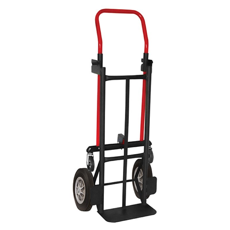 milwaukee 800 lbs. capacity 2-in-1 convertible hand truck.  