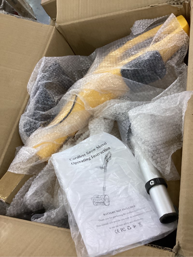 cordless snow shovel