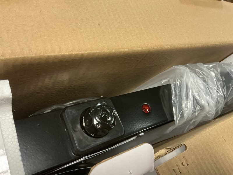 Condition photo showing Good Condition for 2000W Double Coil Electric Burner, Portable Countertop Stove with 5-Level Temperature Control, Cast Iron Hot Plate for RV, Home, and Camping, 110V, Easy to Clean with Stay-Cool Handles 21.26in*10.24in*3.35in Black