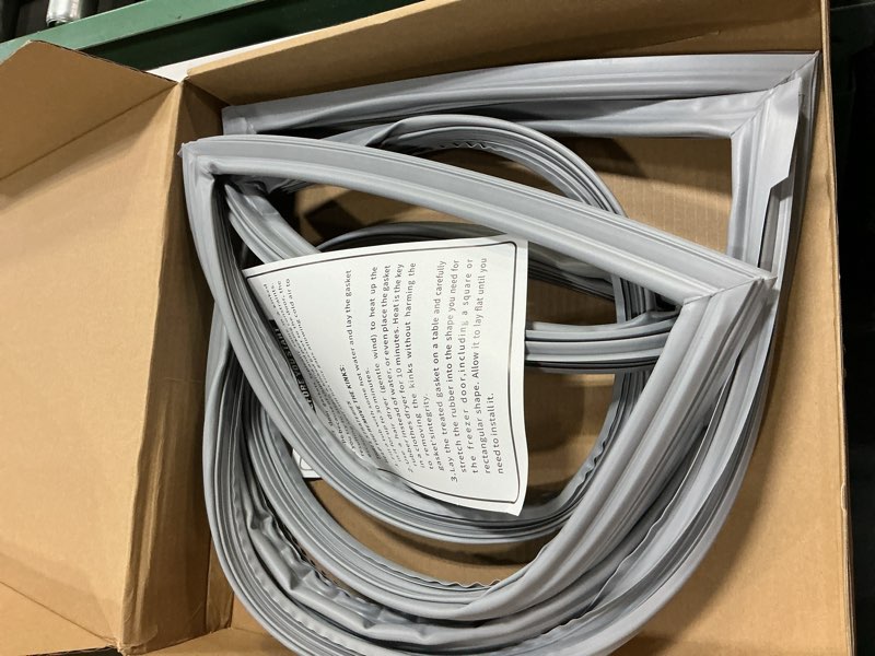 Condition photo showing Good Condition for 2 pack-w10830162 refrigerator door gasket replacement for whirlpool, kenmore, kitchen-aid refrigerator door seal, 39.7"x16.9" fridge door gasket seal fit model wrf535smbm00, kbfs20evms13, ix6hhexdsm00