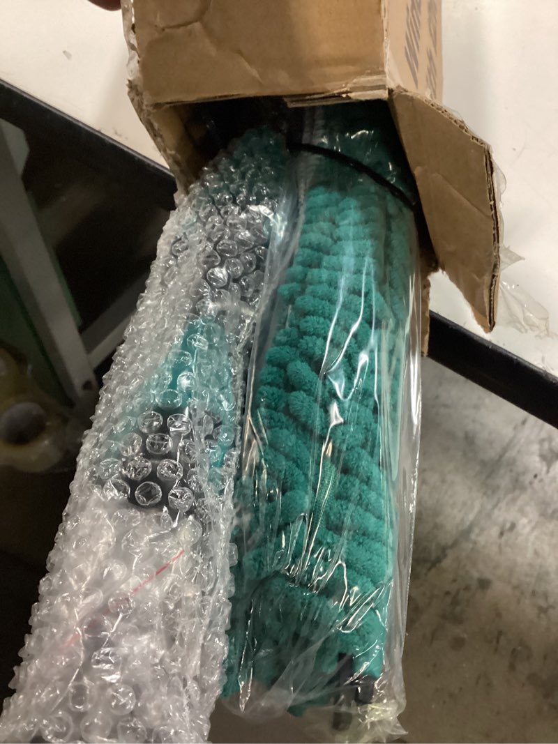 Condition photo showing Good Condition for 20 Feet High Reach Window Squeegee with 5-12Ft Extension Pole, Window Cleaner Tool with 3-Stage Telescoping Pole, Window Cleaning Kit with Rotatable Head (2 Squeegee & 2 Microfibre Cloths) 12FT POLE