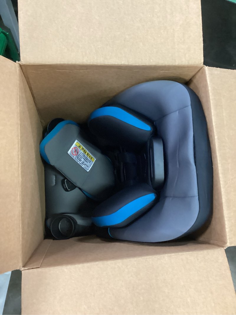 Condition photo showing As Is for safety 1st crosstown slim all-in-one convertible car seat, deep sea deep sea crosstown slim