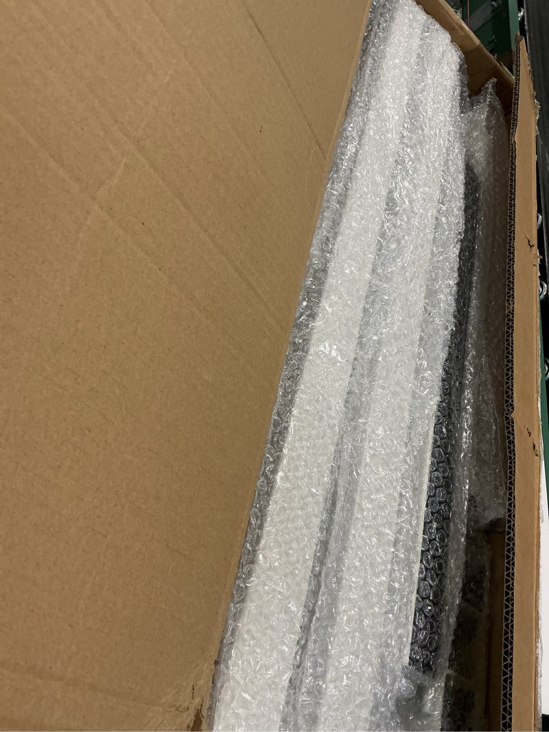 Condition photo showing Good Condition for Ladder Rack for Van, Van Roof Rack Compatible with Chevy Express 1500 2500 3500 Ford Econoline GMC Savana Fullsize with Rain Gutter, Adjustable Length 57''-65'', 3 Bars, 800 Lbs, White