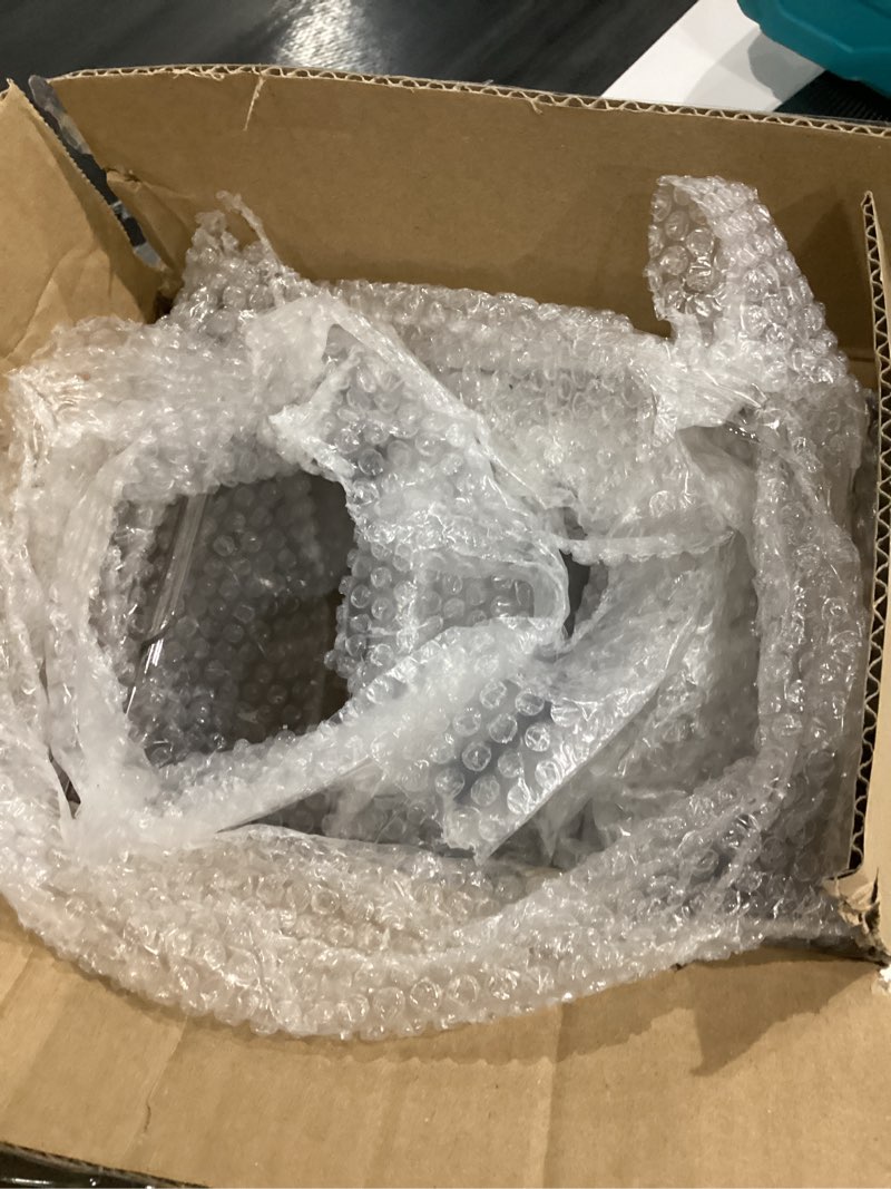 Condition photo showing Good Condition for mDesign Plastic Stackable Organizer with 3 Drawers - Pull-Out Drawer Storage Bin for Bathroom Sink/Cabinet Organization - Perfect for Makeup, Small Towels, and More - Lumiere Collection, Clear 8 x 6 x 8 (Pack of 1)