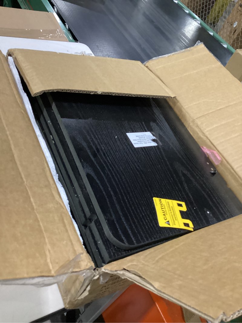 Condition photo showing Good Condition for fourfurpets 26.7in cat tree tower condo, cat scratch posts for indoor cats, big plate, three 23.6in full sisal scratching posts, black 22"l x 15.7"w x 26.7"h black