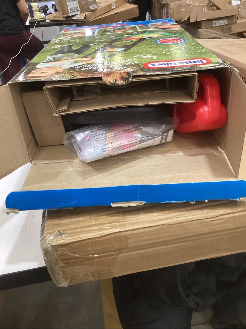 Condition photo showing Good Condition for little tikes gas 'n go mower kids toys for toddlers boys girls age 18 months and older, indoor outdoor push gardening summer toy gifts for birthday