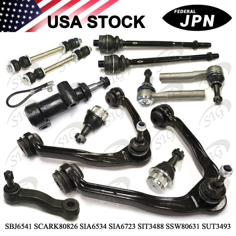 front control arm suspension kit for 1999 - 2006 chevy silverado 1500 4wd 12pc
