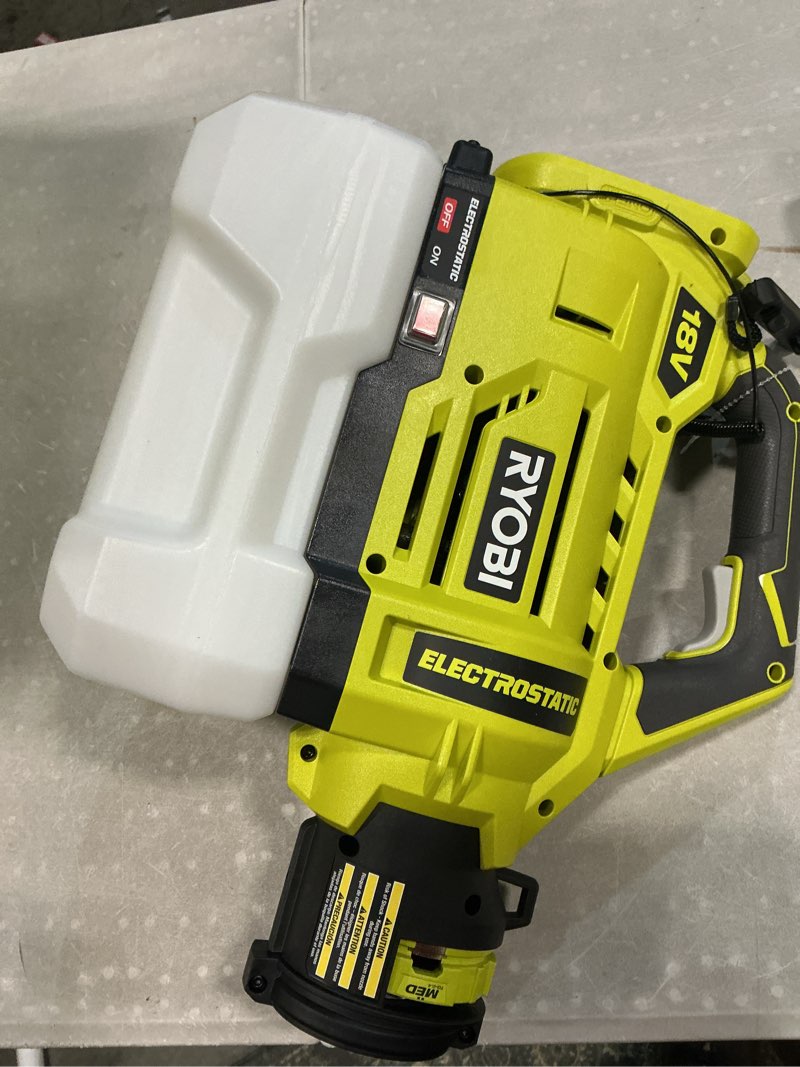 Condition photo showing New/Like New for one+ 18v cordless electrostatic 0.5 gal. sprayer (tool only)