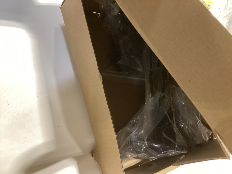 Condition photo showing Good Condition for 6 pack - 10 inch black hidden l shelf bracket (1/5 inch thicked) iron floating shelf brackets rustic industrial metal brackets for shelf support black 6 pack 10 inch