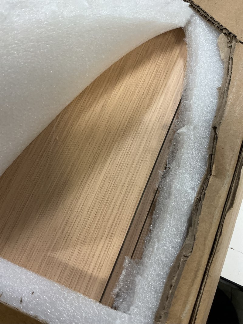 Condition photo showing Good Condition for 5 pack 30x12in wire shelf cover for pantry, closet, kitchen – waterproof pvc wood-look wire rack covers for shelves, multiple no-tool installation 30x12x2in wood
