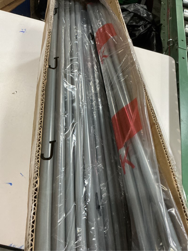 Condition photo showing New/Like New for Bigzzia Clothes Drying Rack Folding Drying Rack Clothing 4 Tier Clothes Horses Rack Stainless Steel Laundry Drying Rack with Two Side Wings Grey Gray 4 Tier