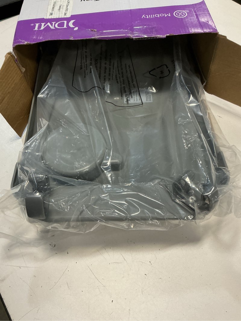 Condition photo showing Good Condition for DMI Walker Tray, Rollator Tray, Mobility and Walker Accessory Tray Table Fits Most Standard Walkers, Folding with Two Cup Holders and Tool Free Assembly, 16 x 11.8 inch Gray 1 Count (Pack of 1)