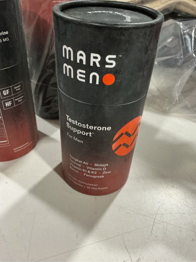 Condition photo showing Good Condition for mars men booster for men - natural supplement - male support - libido, energy & muscle growth support - 30 servings