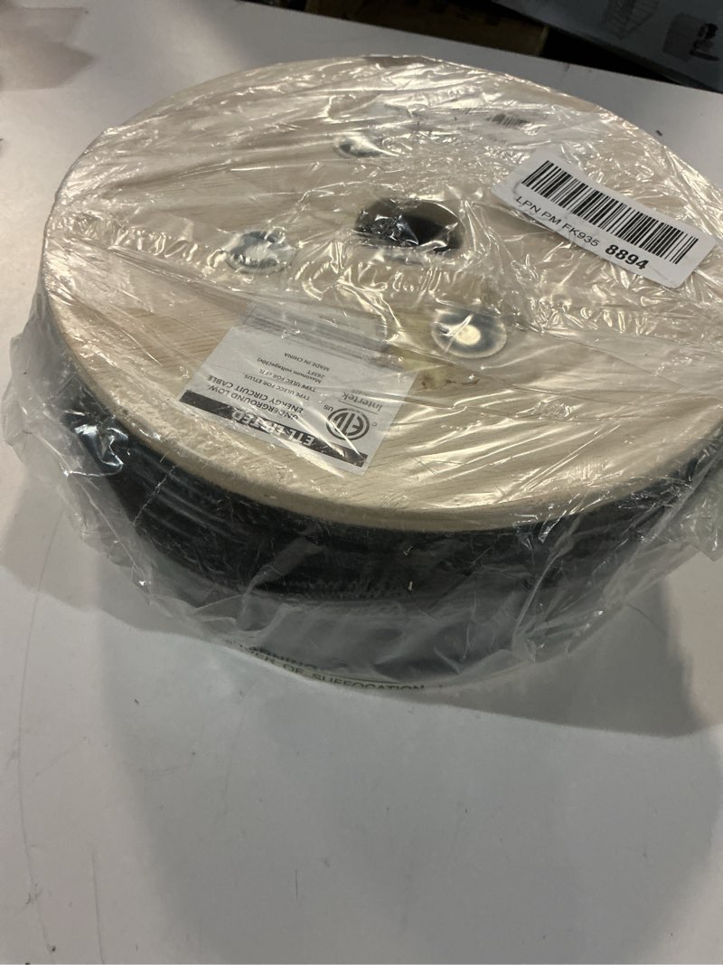 Condition photo showing New/Like New for Zonegrace 12AWG 2-Conductor 12/2 Direct Burial Wire for Low Voltage Landscape Lighting, 265ft