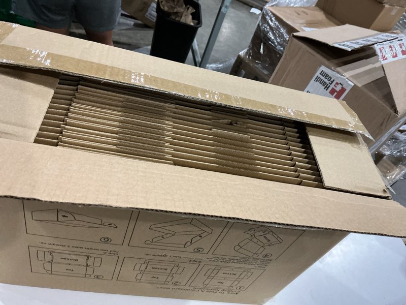 Condition photo showing Good Condition for mebrudy 12x9x4 inches shipping boxes pack of 20, small corrugated cardboard box for mailing packing literature mailer 12x9x4 / 20 pack brown