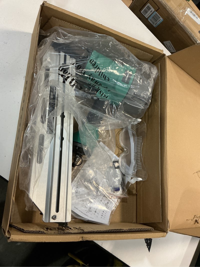 Condition photo showing Good Condition for dotool framing nail gun 21 degree 2-inch to 3-1/2-inch with tool-less depth adjustment pneumatic framing nailer air nail gun for wall sheathing, siding mount