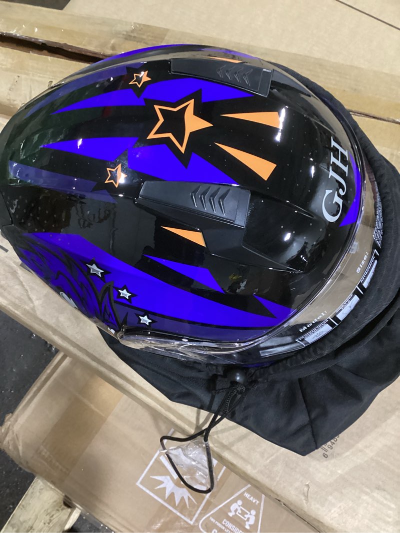Condition photo showing As Is for motorcycle helmets for men & women modular motorcycle