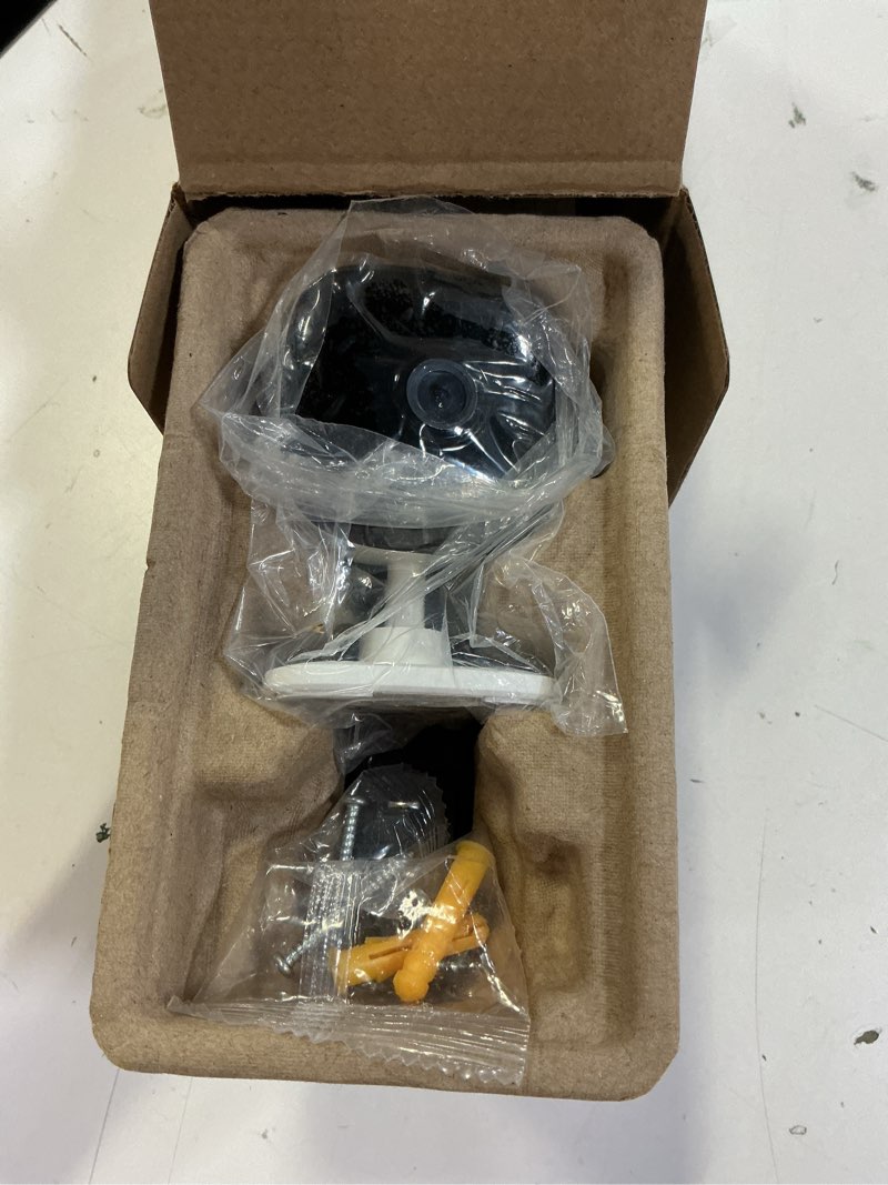 Condition photo showing Good Condition for kasa 1080p indoor wired security camera - works as a baby monitor & pet camera, motion detection & tracking, 2-way audio, night vision, subscription-free local storage or optional cloud, ec60 white, 1080p