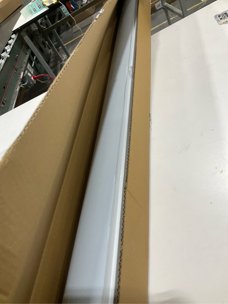 Condition photo showing Good Condition for Shadesu Cordless Zebra Blinds for Windows, 46" W x 72" H, White, Dual Layer Free-Stop Zebra Shades, Light Control for Day and Night, Sheer Blinds for Indoor Windows, Bedroom, Kitchen 46"W x 72"H 01- White ( Cordless )