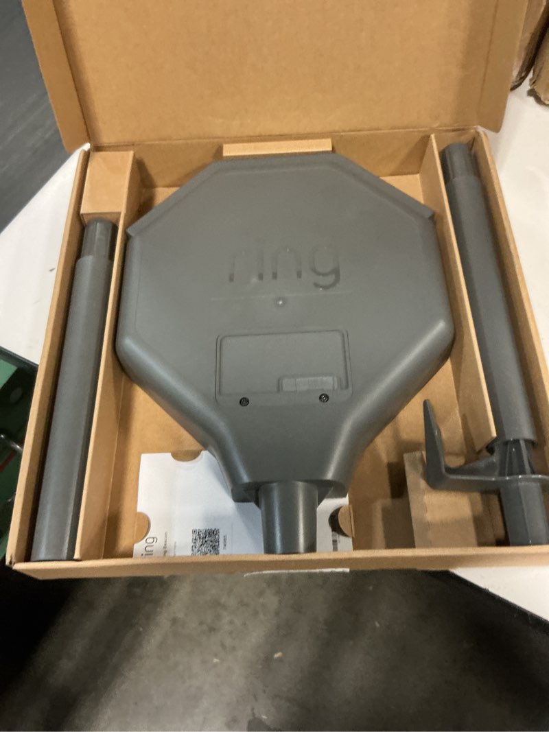 Condition photo showing New/Like New for ring beacon — help deter crime 24/7, solar security sign, works on amazon sidewalk, solar powered