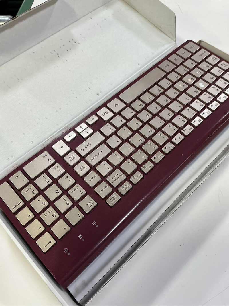 Condition photo showing As Is for JOYACCESS Wireless Keyboard and Mouse, 2.4g Slim and Ergonomic Wireless Keyboard Mouse Combo- Full S