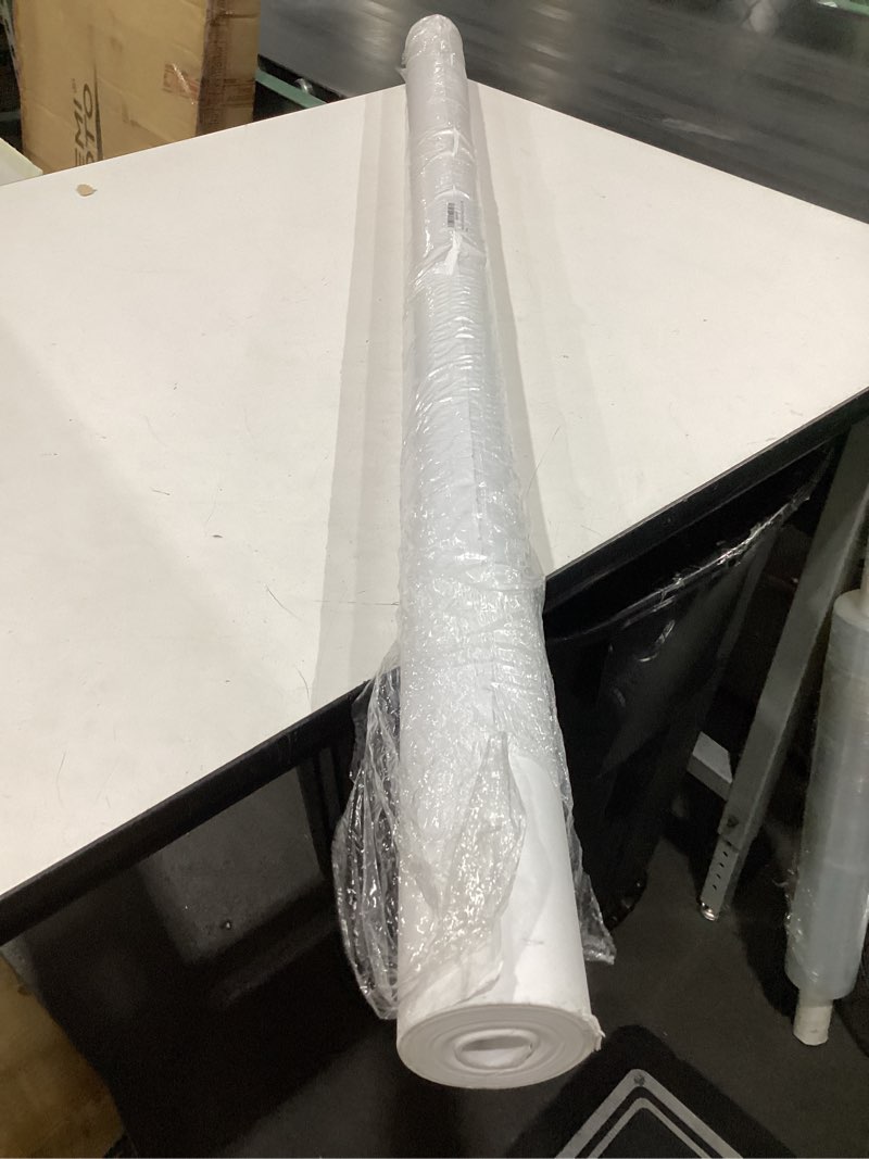 Condition photo showing New/Like New for made in usa white kraft paper wide jumbo roll 48" x 1200" (100ft) ideal for gift wrapping, art &craft, postal, packing shipping, floor protection, dunnage, table runner, 100% recyclable material white 1 count (pack of 1)