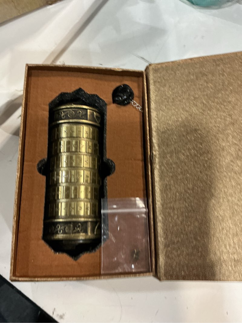 Condition photo showing Good Condition for Da Vinci Code Mini Cryptex Valentine's Day Interesting Creative Romantic Birthday Gifts For Her