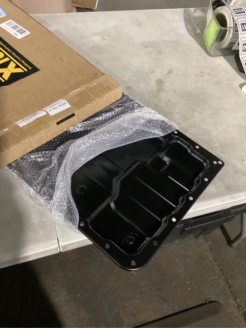 Condition photo showing Good Condition for transmission oil pan w/drain plug compatible with infiniti ex35/37 fx35/37 g25/37 q40/50/60 qx56/70/80 m35/37/45/56 & nissan pathfinder titan armada frontier nv1500/nv2500/nv3500, 313901xj0a