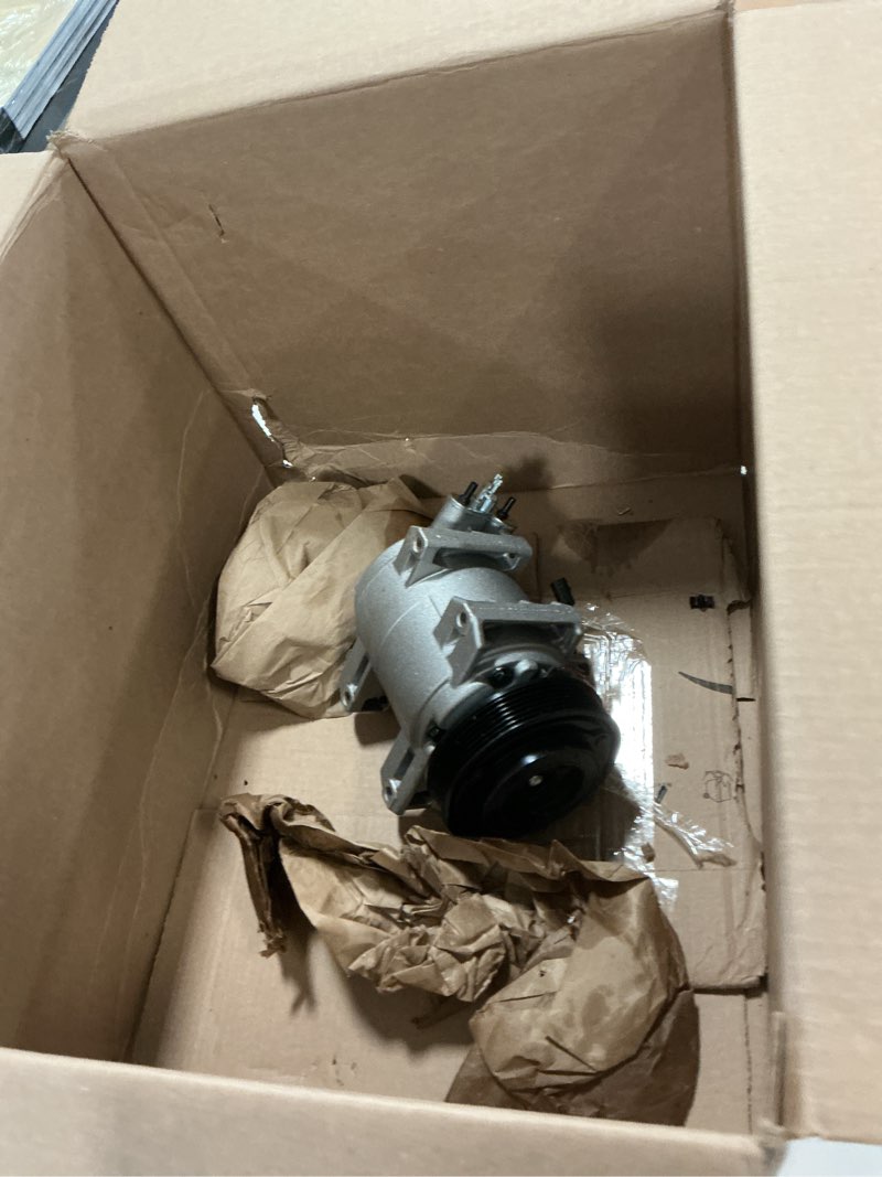 Condition photo showing As Is for AUTOBABA AC Compressor with Clutch with Clutch Compatible with Nissan Rogue 2008-2013, Rogue Select 