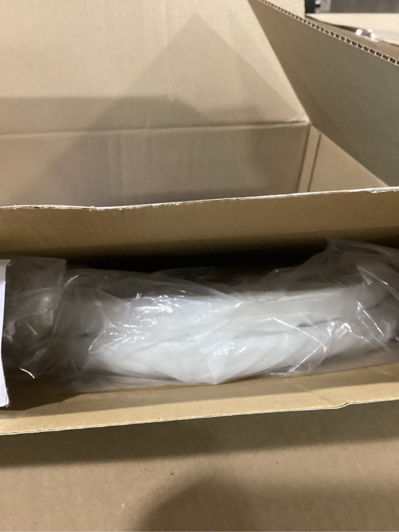 Condition photo showing Good Condition for Hibbent Premium Elongated Toilet Seat with Cover Quiet Close, One-Click to Quick Release, Easy Installation Non-Slip Seat Bumpers, Slow Close Toilet Seat and Cover, Easy Cleaning-White Color One-click Elongated 18.5" White