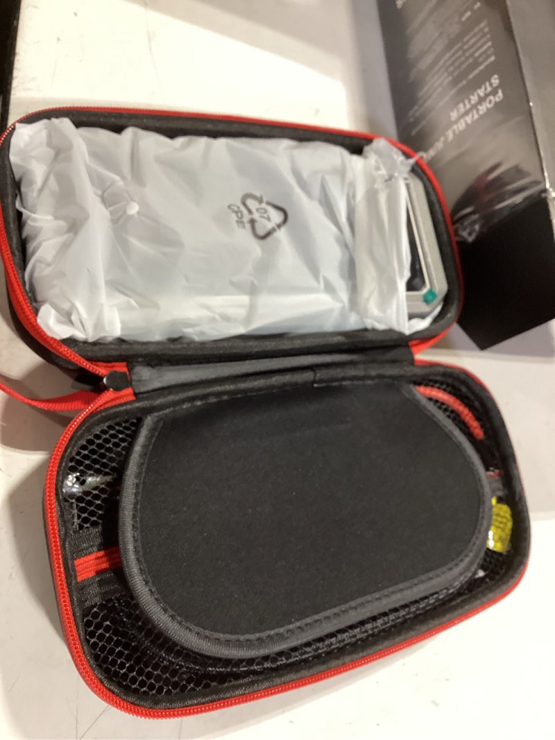 Condition photo showing Good Condition for yaberauto 9-in-1 jump starter with air compressor 5500a 150psi portable car battery jump starter (all gas/10l diesel), 12v jump box car battery jumper starter portable with jumper cables, 160w dc out
