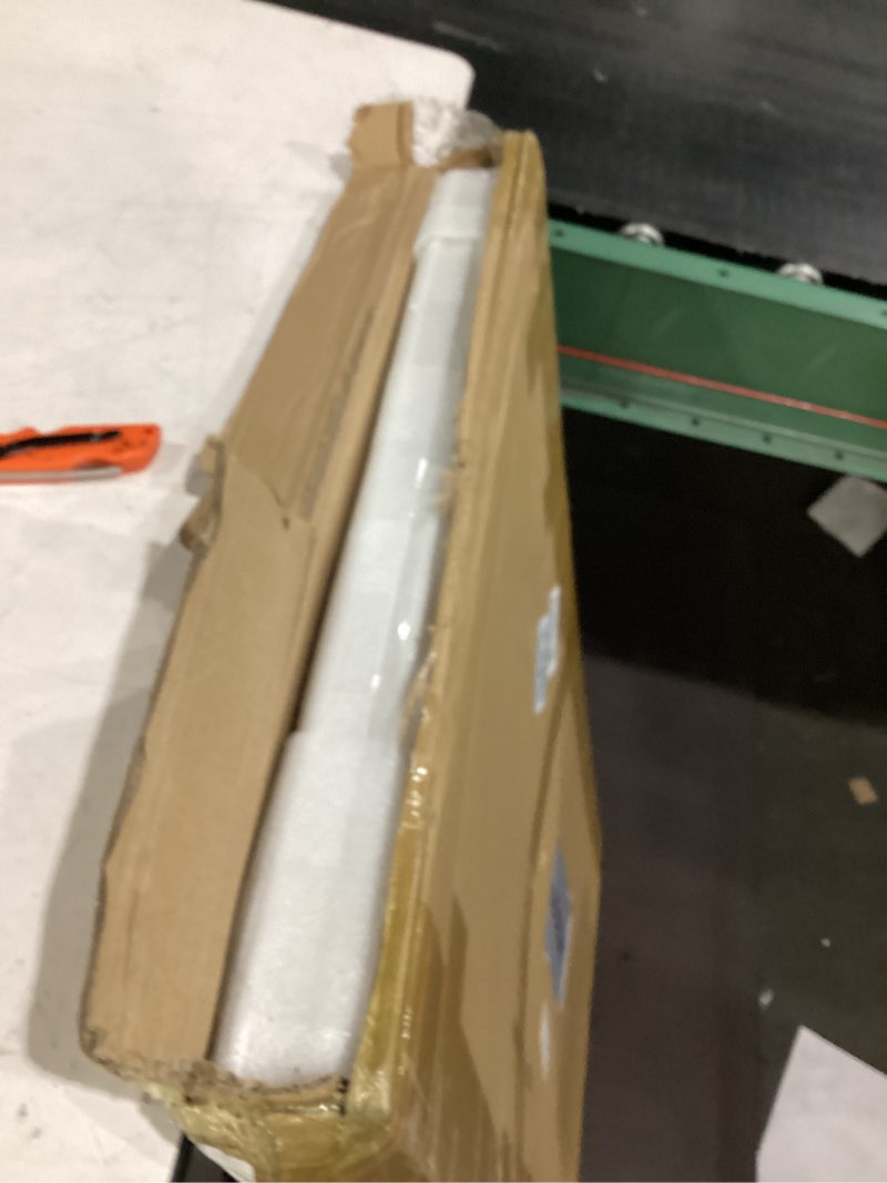 Condition photo showing Good Condition for pushglossy 20'' x 36'' entry door frame insert only replacement kit (glass not included) 9 lite exterior front door window frame grille inserts replacement kit for home improvement 20 x 36 9 lite
