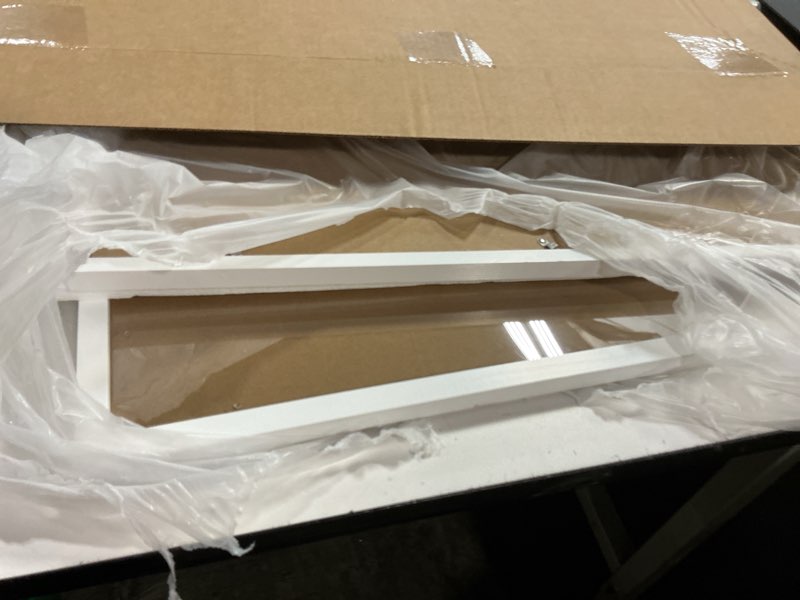 Condition photo showing Good Condition for egofine 18x24 frames set of 2 matted for 16x20 white poster frame made of solid wood - acrylic plexiglass front for wall mounting hanging picture frame vertically or horizontally white 18x24