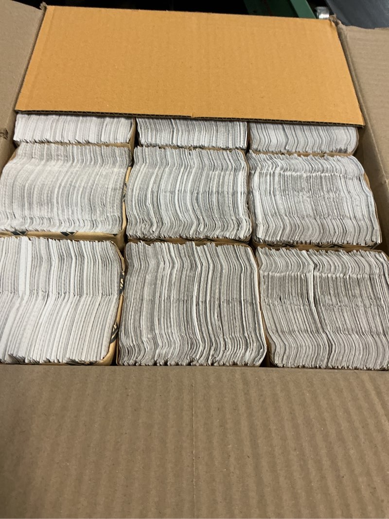 Condition photo showing New/Like New for genuine joe c-fold towels 1-ply 13 x10-1/8  200 towels/pk 12/ct we 21120
