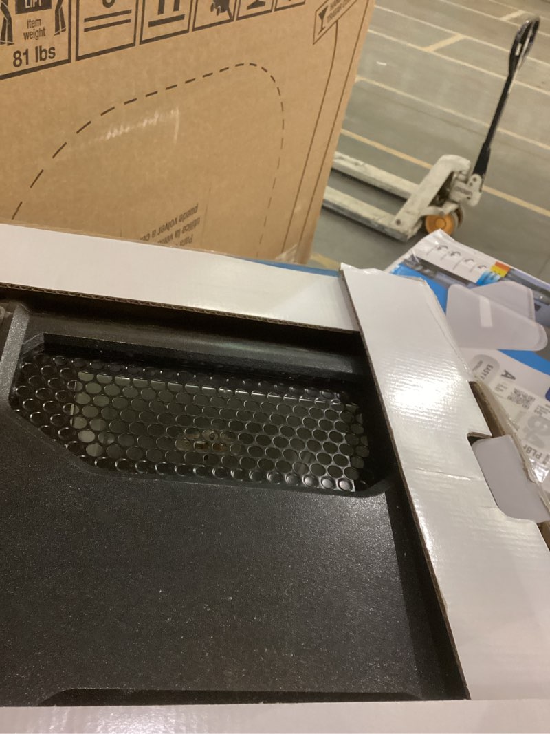 Condition photo showing As Is for Cabinet heater