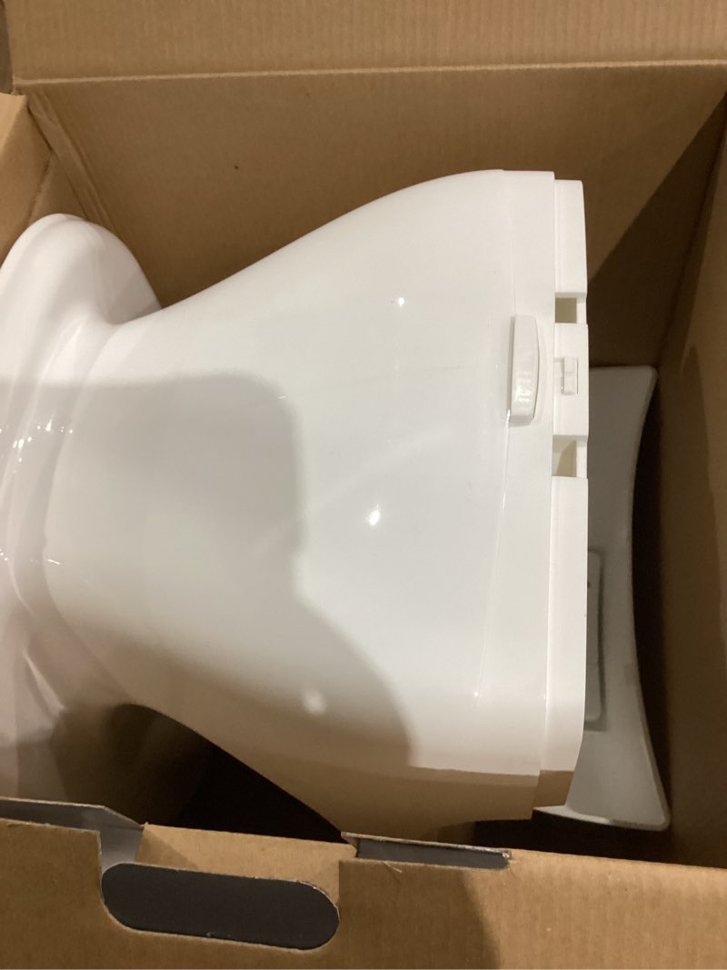 Condition photo showing As Is for Nuby My Real Potty Training Toilet with Life-Like Flush Button and Sound - 18+ Months - White White Potty