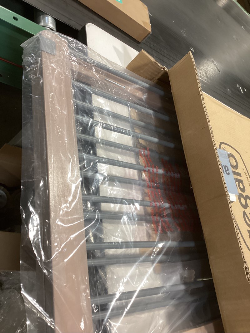 Condition photo showing Good Condition for Regalo Heritage and Home Wooden Extra Wide Stairway and Hallway Walk Through Baby Safety Gate with Mounting Kit Wooden 23.5-42"W x 30"H