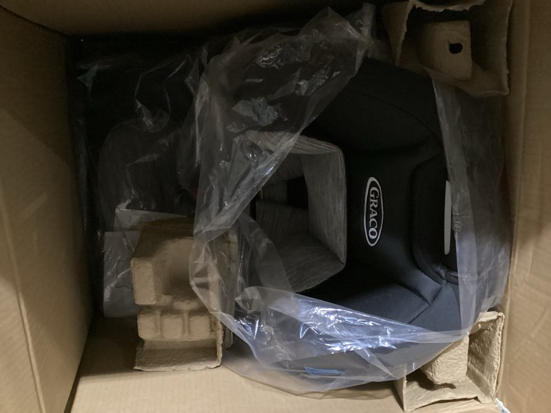 Condition photo showing Good Condition for Graco Slimfit 3-in-1 Convertible Car Seat, Ultra-Space-Saving Design, Jarret, Suitable for Rear and Forward-Facing, Highback Booster Seat with 10-Position Headrest