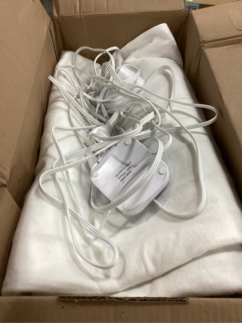 Condition photo showing Good Condition for Sealy Heated Mattress Pad King Size 78x80 Inch with Dual Control 10 Heated Settings | Zone Heating Electric Mattress Pad | Auto Shut Off 1-9 Hours| Fit Up to 17" Deep Pocket | Machine Washable