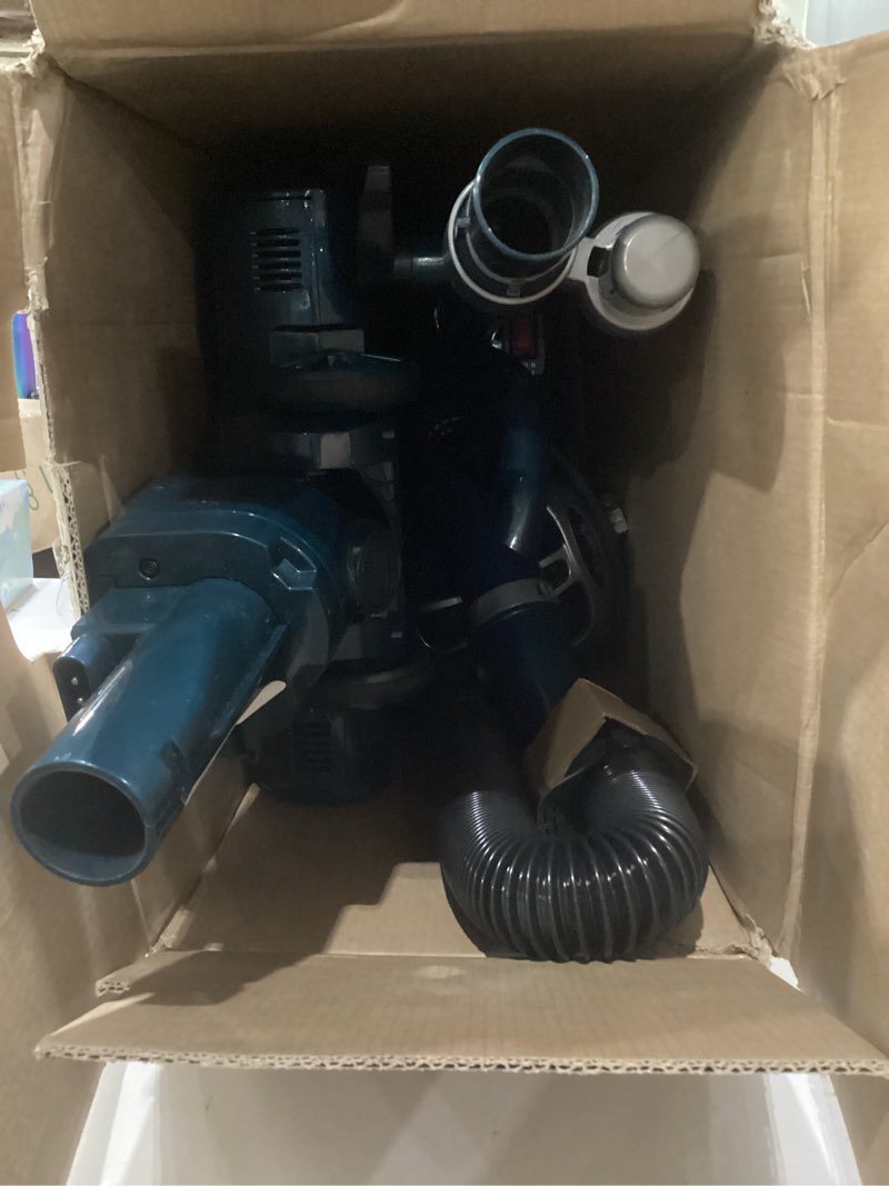 Condition photo showing As Is for USED NOT TESTED Shark Upright Vacuum, Navigator Lift-Away with Self-Cleaning Brushroll, HEPA Filter, Swivel Steering, Upholstery Tool & Pet Crevice Tool, Perfect for Pets & Multi-Surface, Teal, ZU503AMZ