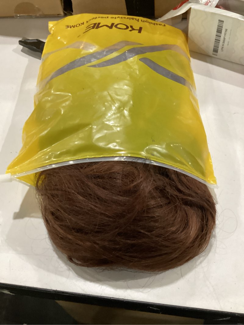 Condition photo showing New/Like New for Auburn Wigs with Bangs,Copper Red Long Wavy Wig for Women,Long Curly Synthetic Hair Wig for Party Daily Use 24IN