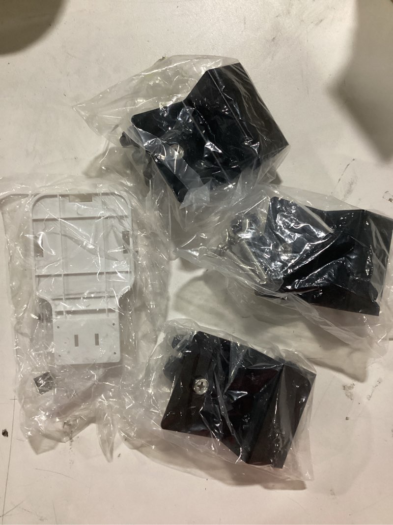 Condition photo showing Good Condition for 3Pack Gutter Mount for Blink Outdoor 4 (4th Gen) / (3rd Gen), with Outlet Wall Mount for Blink Sync Module 2, Perfect Vision for Your Surveillance Camera - Black