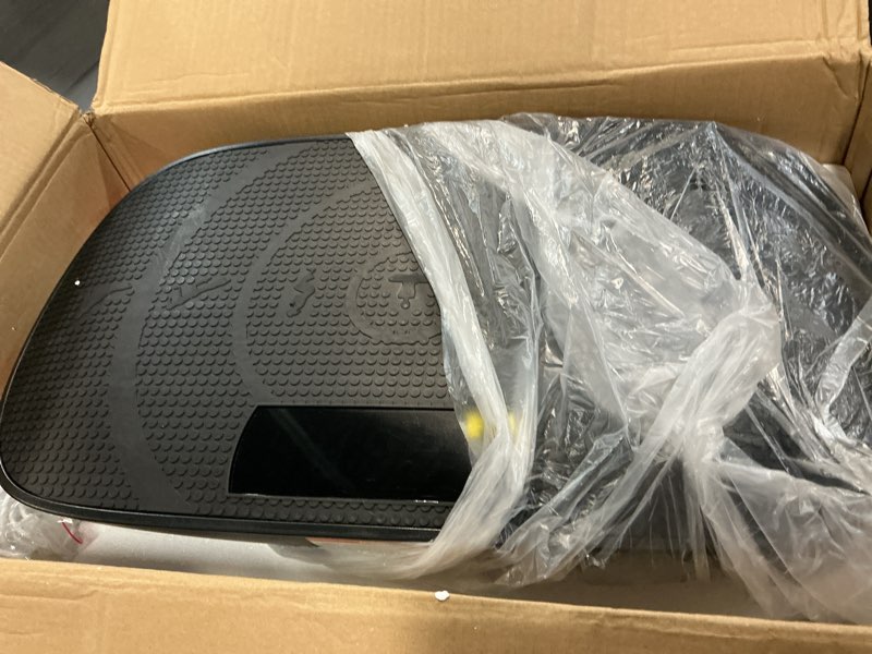 Condition photo showing Good Condition for merach vibration plate exercise machine, whole body workout equipment for women, bluetooth and silicone pedal, vibration plate with auto mode, vibrate fitness platform for home pro black
