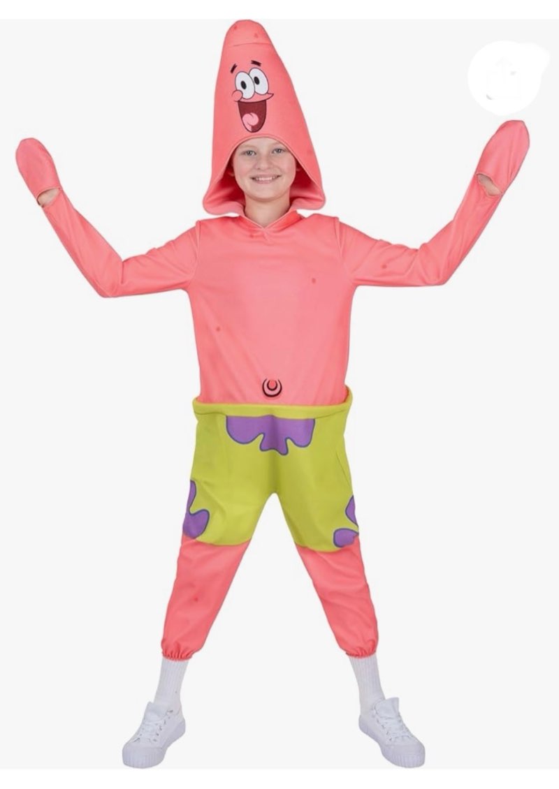 spongebob squarepants patrick official youth onesie halloween costume - premium quality onesie jumps
