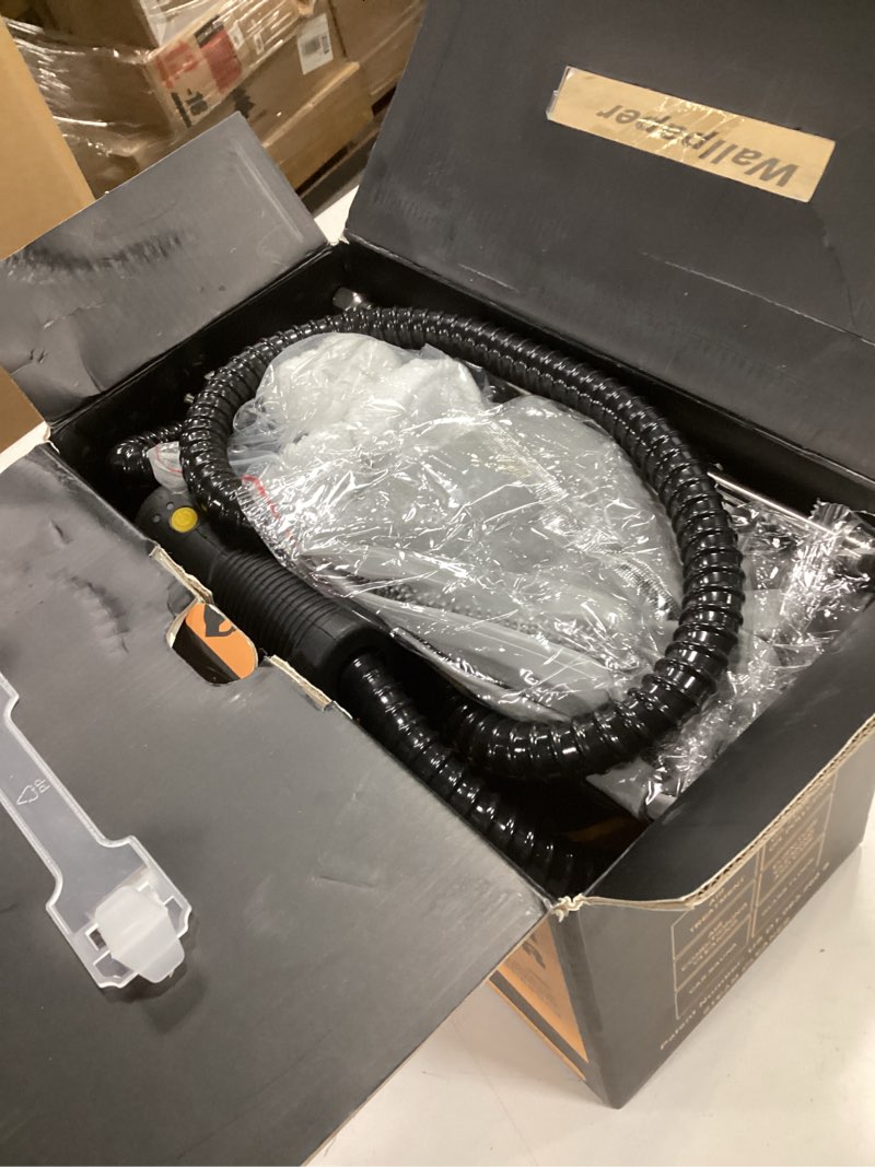 Condition photo showing Good Condition for Steam Cleaner, 3-Level Adjustable Handle, 15s Heat-Up, 1.69 Quarts Tank, Portable Steamer for Cleaning with 15 pcs Accessories, Steam Cleaner for Home for Dirt, Grease, Grout, Tile,Floor, Car