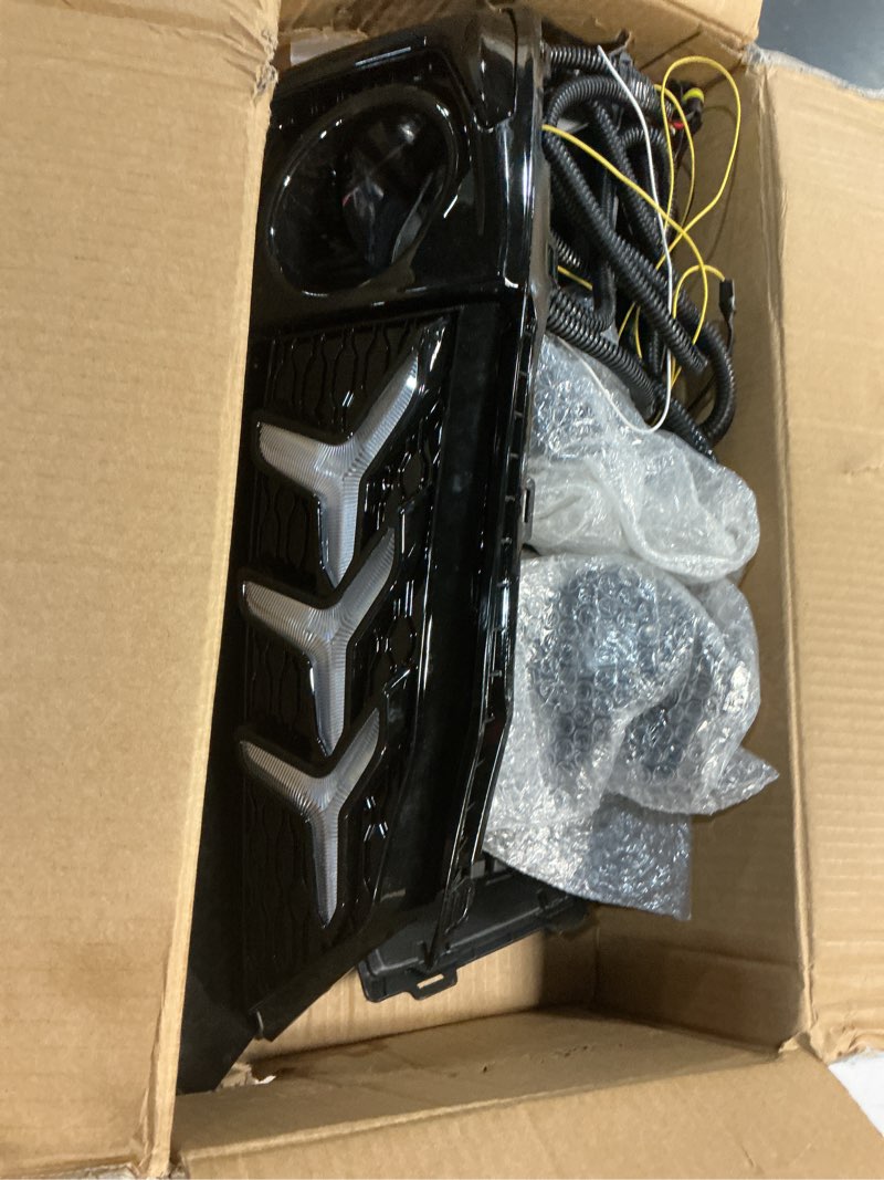 Condition photo showing Good Condition for daytime running lights for honda civic 2019 2020 fog light replacement tri-colors drl with led lamp bulb front fog light with bezel civic drl+fog
