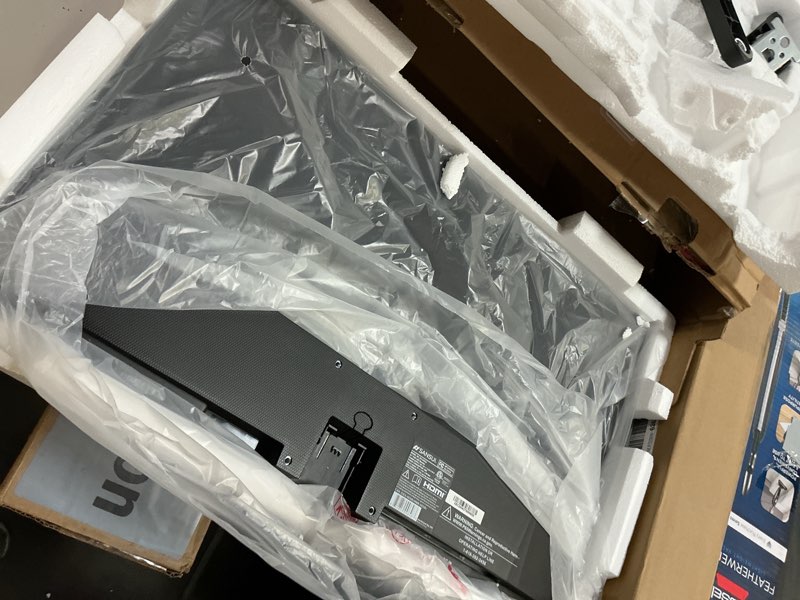 Condition photo showing As Is for sansui 24 inch gaming monitor 180hz, dp 1.4 & hdmi 2.0 ports high refresh rate computer monitor, racing fps rts modes, 1ms response time 110% srgb (es-g24f4, hdmi cable included) 24 inch 180hz gaming monitor